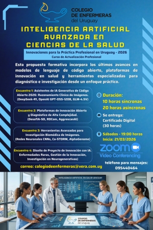 Inteligencia Artificial Avanzada en Ciencias de la Salud