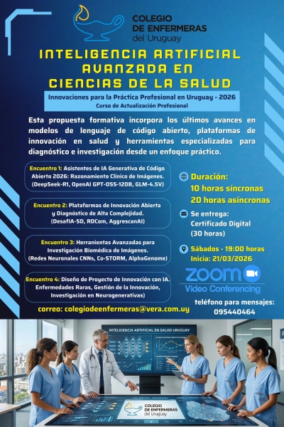 Inteligencia Artificial Avanzada en Ciencias de la Salud